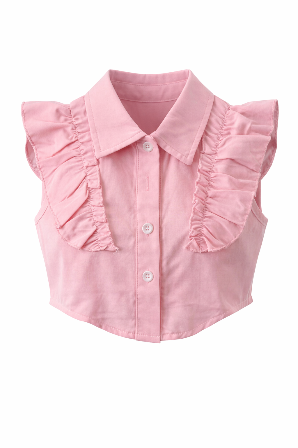 “Little and Demure” Cropped Blouse