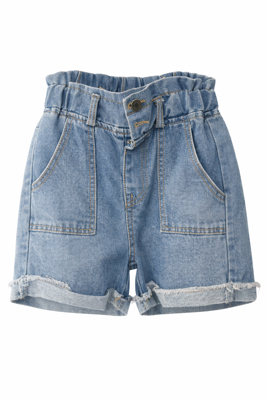 “Little Miss Extra” Denim Shorts