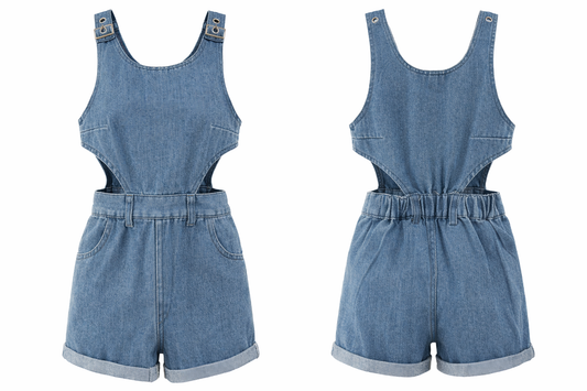 “Little Miss Denim” Jumper